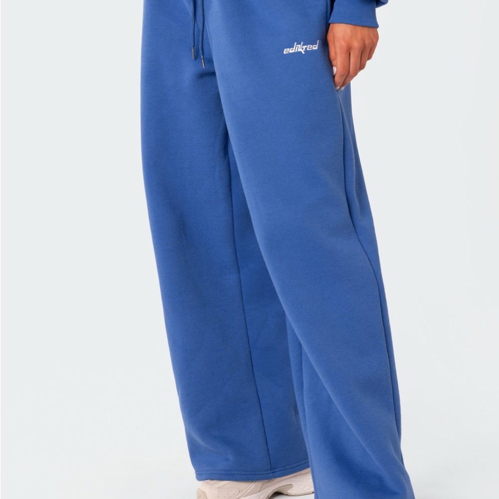 Edikted Brenna Low Rise Wide Sweatpants XS New - Picture 5 of 9